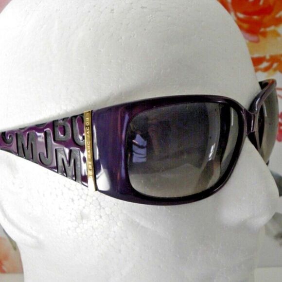Marc Jacobs SpellOut Wide Temple Sunglasses main image 6